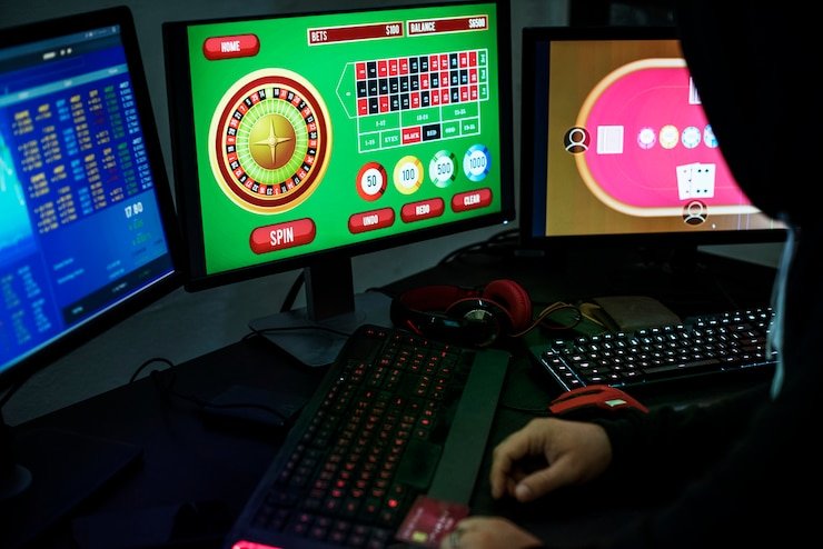 মেগা ফরচুন বিনোদনের লাল ইস্পোর্টস দৃশ্য